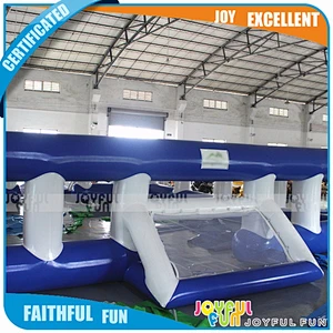 Big Size inflatable Water Soap Soccer Field for Sales