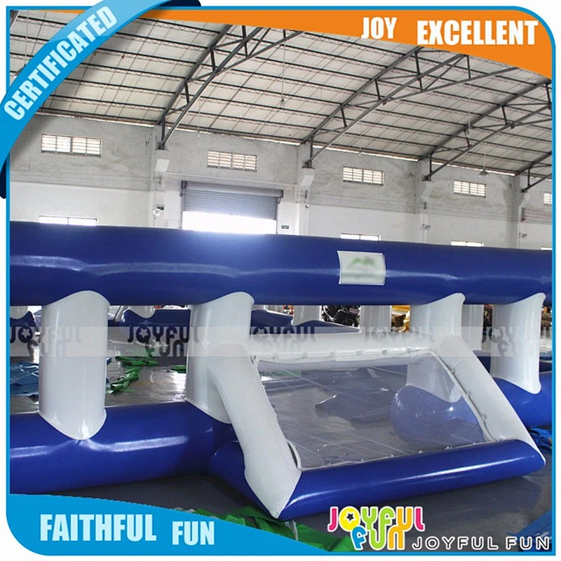 Big Size inflatable Water Soap Soccer Field for Sales