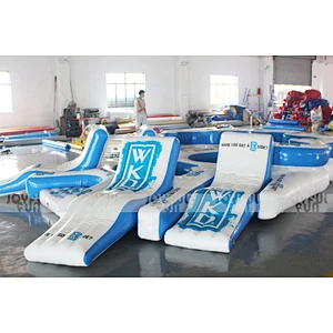 Factory Direct Prices Water Floating Island Water Chair Cheap Inflatable Water Park Equipment for Sale