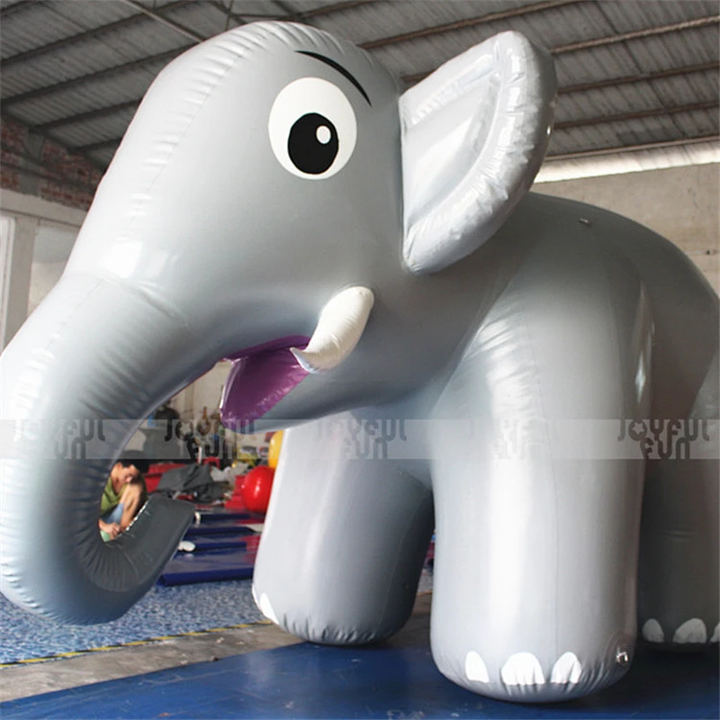 2017 High quality best design inflatable cartoon elephant advertising inflatable model for events