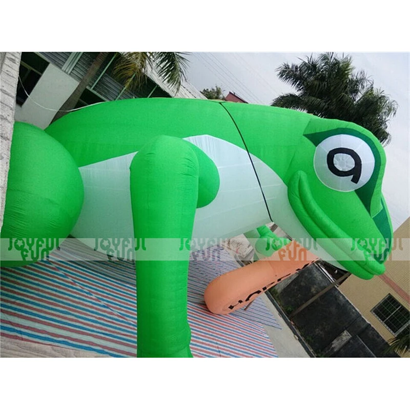 Ad use amusement park inflatable welding frog model ad outdoor for sale