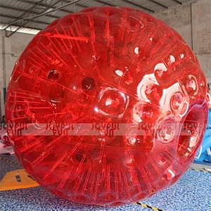 Factory Wholesale Red Color Inflatable Zorbing Ball