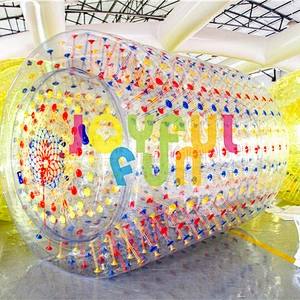 Excellent quality commercial hamster inflatable water walking roller colorful water roller for sale