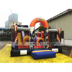 Good Quality Cartoon Theme Inflatable Playground Castle Playground Toy for Kids