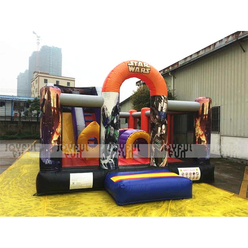 Good Quality Cartoon Theme Inflatable Playground Castle Playground Toy for Kids