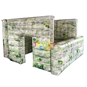Factory Price Customized Design Used Commercial Outdoor Inflatable Paintballs Bunker for Adults
