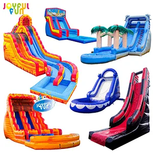 High Quality Used Commercial Outdoor Adults Inflatable Water Slide for Sale