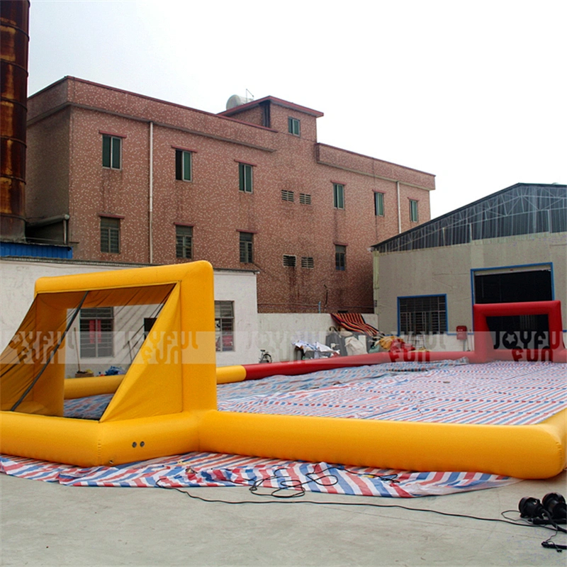 Commercial inflatable football game gym inflatable sport game inflatable match toy for events