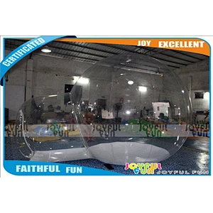 New Arrivals 2018 Customized design Inflatable clear PVC bubble ball dome tent toys for kids