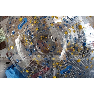 Outdoor inflatable human body sport game inflatable zorb ball for event