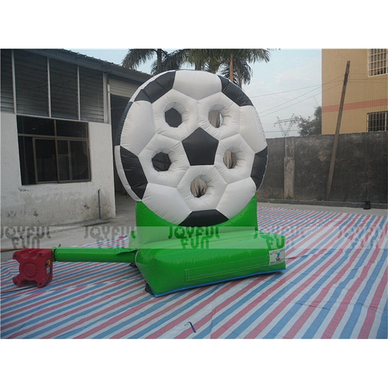 Hot selling inflatable soccer dart interesting game inflatable football sport game