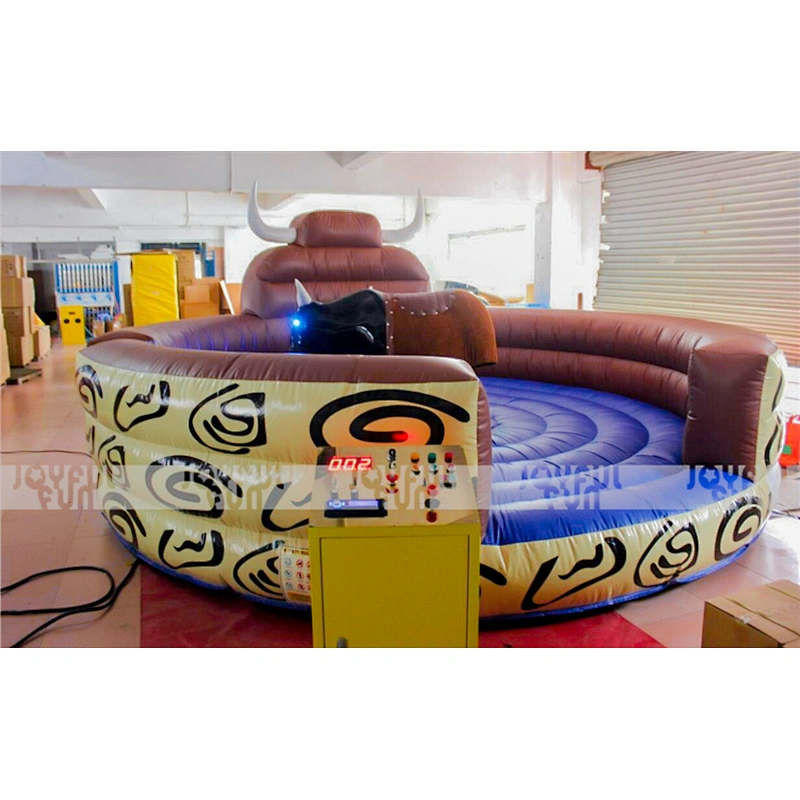 Factory price inflatable rodeo bulls funny ride game inflatable mechanical bull riding toys for adult