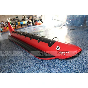 8 Person Free Adult Mini Games Towable Tubes Inflatable Water Banana Boat for Sale