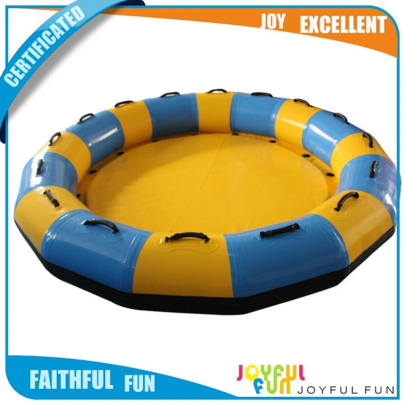 Factory Wholesale Floating Round Inflatable Water Skiing