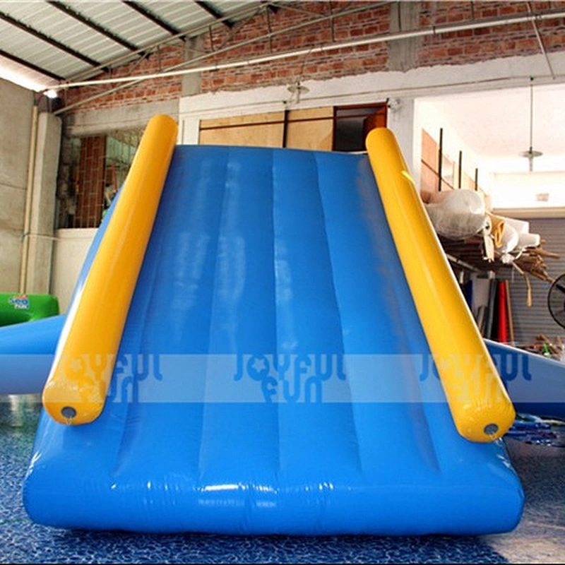 Small Blue Swimming Pool Floating Inflatable Water Slides