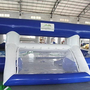 Giant inflatable water soccer field indoor playground equipment funny games inflatable toy for kids and adults