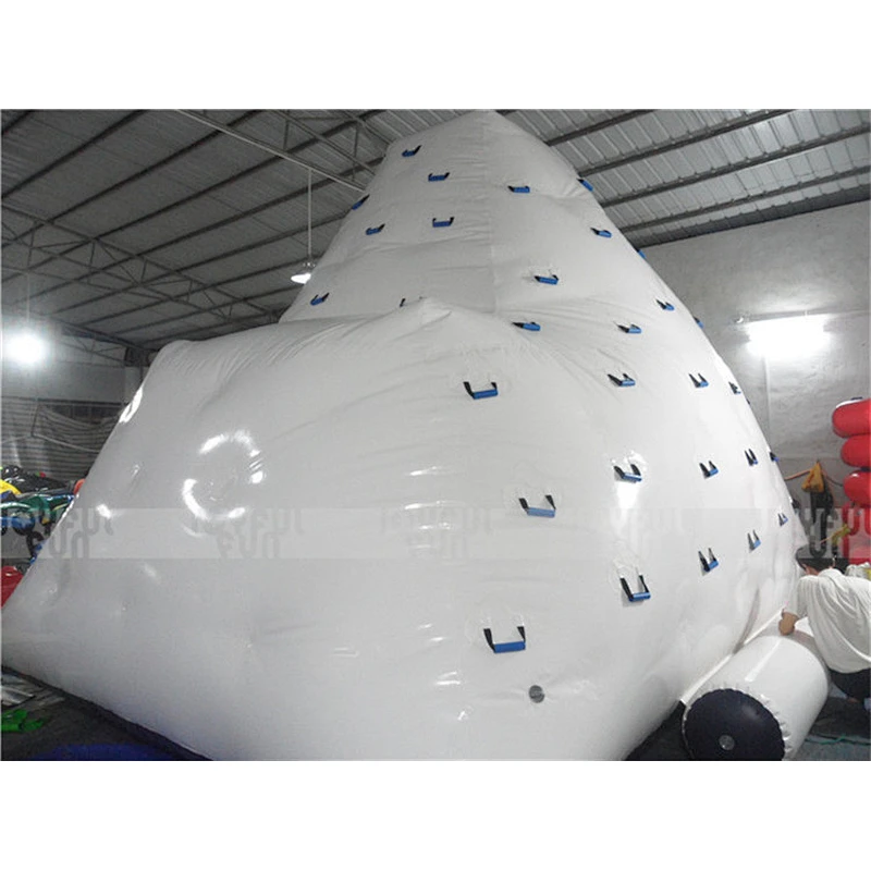 High quality inflatable iceberg water games inflatable floating iceberg water park equipment park for event
