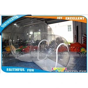 New Arrivals 2018 Customized design Inflatable clear PVC bubble ball dome tent toys for kids