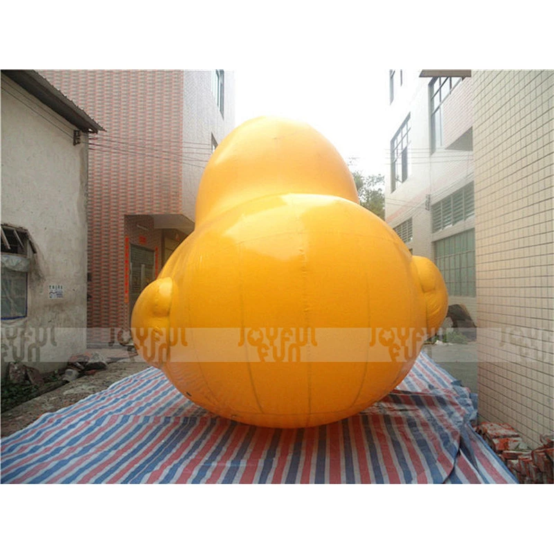 4m Customized Size Good Quality Welding Inflatable Advertisement Big Big Yellow Duck For Commercial Use Sale