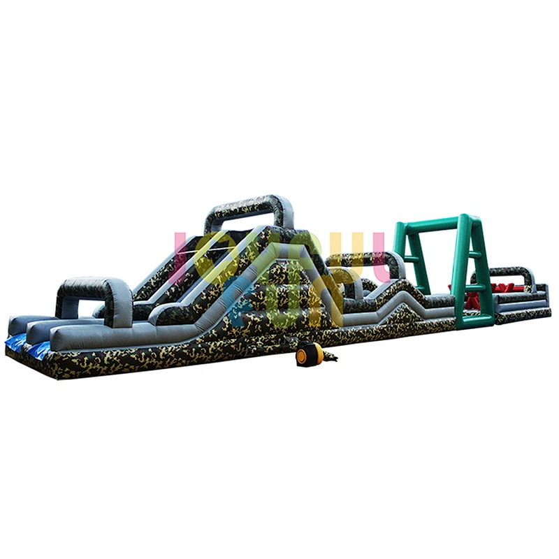 Factory Price High Quality Obstacle Course Equipment Used Commercial Outdoor Inflatable Obstacle Course for Adult