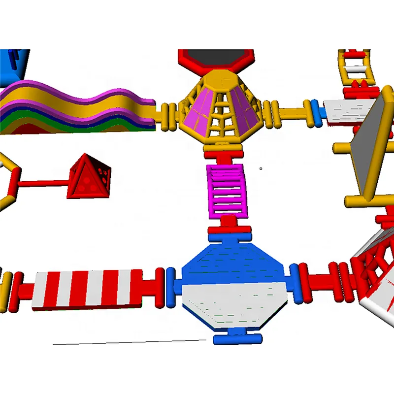 Inflatable park aquatic water park equipment playground for adult