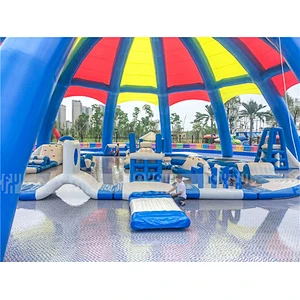 Joyful Fun Customized Water Park Popular Multi function Outdoor Large Inflatable Water Park for Sale