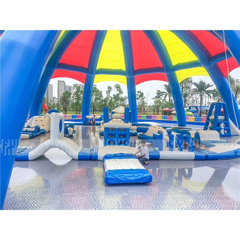 Joyful Fun Customized Water Park Popular Multi function Outdoor Large Inflatable Water Park for Sale