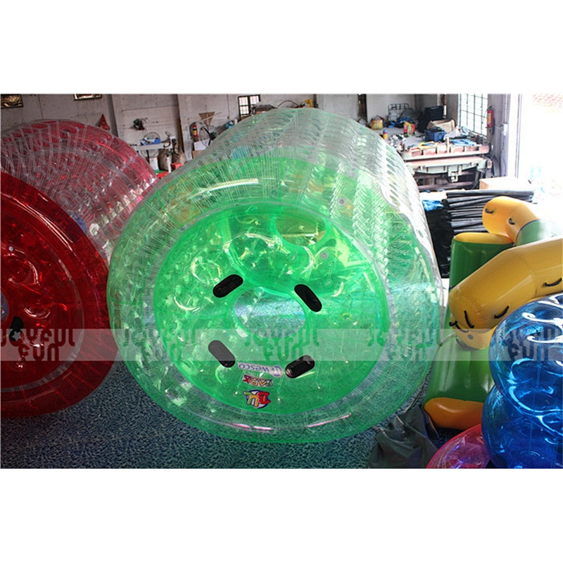 High quality new inflatable plastic clear blue customized color water roller ball outdoor poor water roller