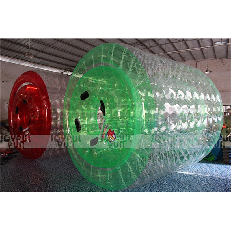 High quality new inflatable plastic clear blue customized color water roller ball outdoor poor water roller