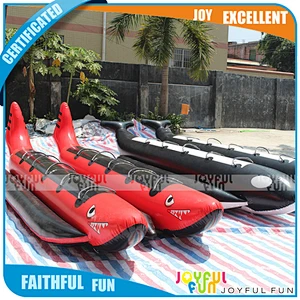 2017 NEW Especial High Quality Double Tube 10 Seats Inflatable Banana Boat