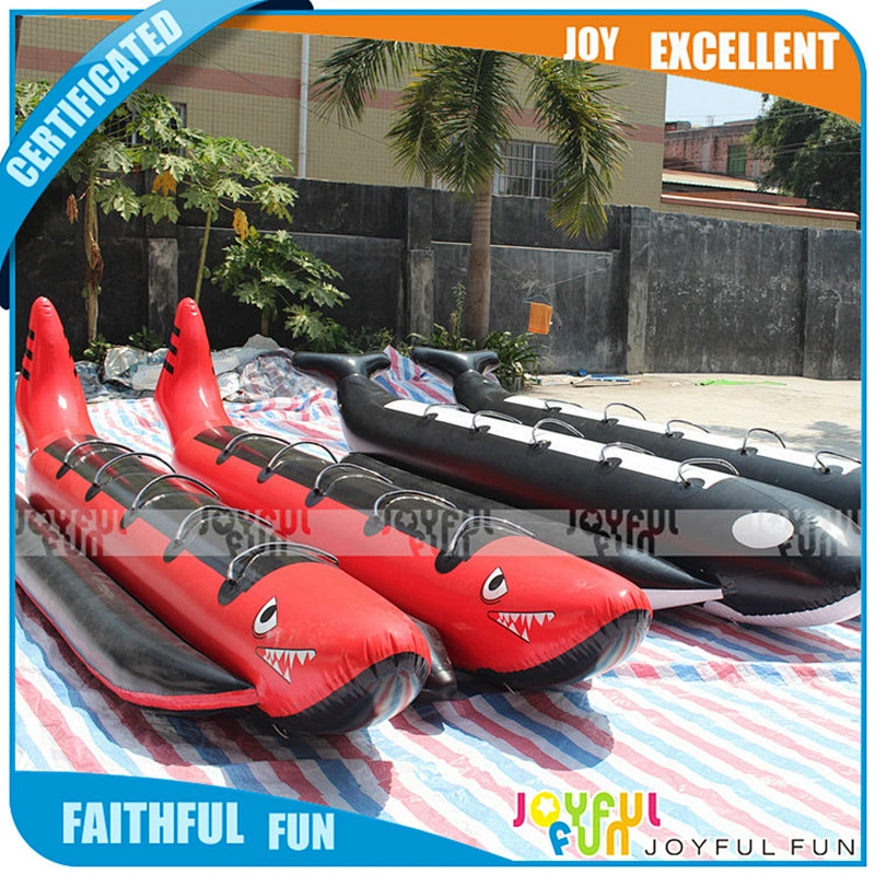 2017 NEW Especial High Quality Double Tube 10 Seats Inflatable Banana Boat