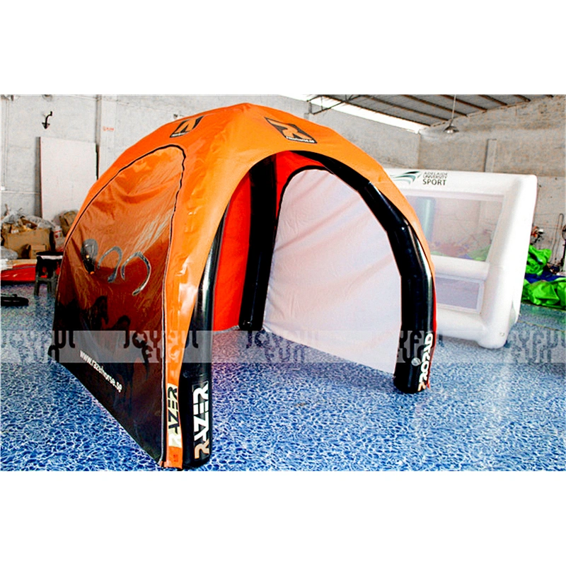 Four legs orange Inflatable tent for sale