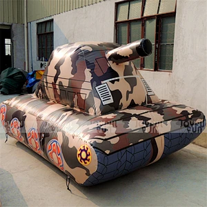 Wholesale Cheap War Zone Obstacle Outdoor Inflatable Paintball Bunker