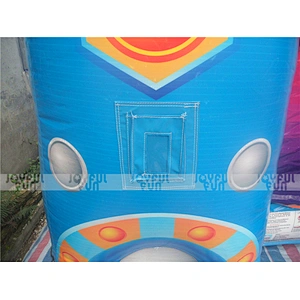 Cheap price robot theme inflatable bouncer castle inflatable bouncer kids for sale