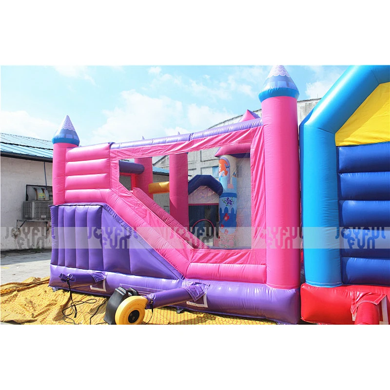 New Jumping Castle Inflatable Bouncer Kids 6 in 1 Inflatable Princess Combo