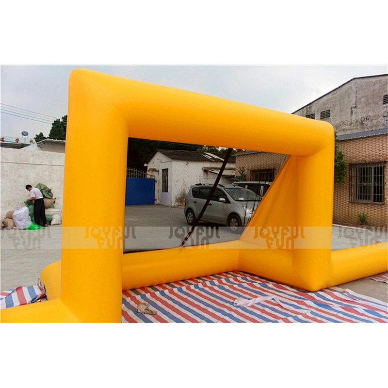 Games Alibaba Outdoor Customized Sport Game Football Gate Inflatable Soccer Field