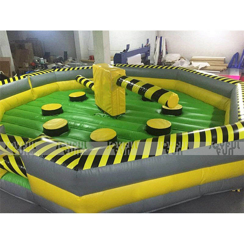 New design best sell inflatable wipe out game melt down inflatable toys for sale