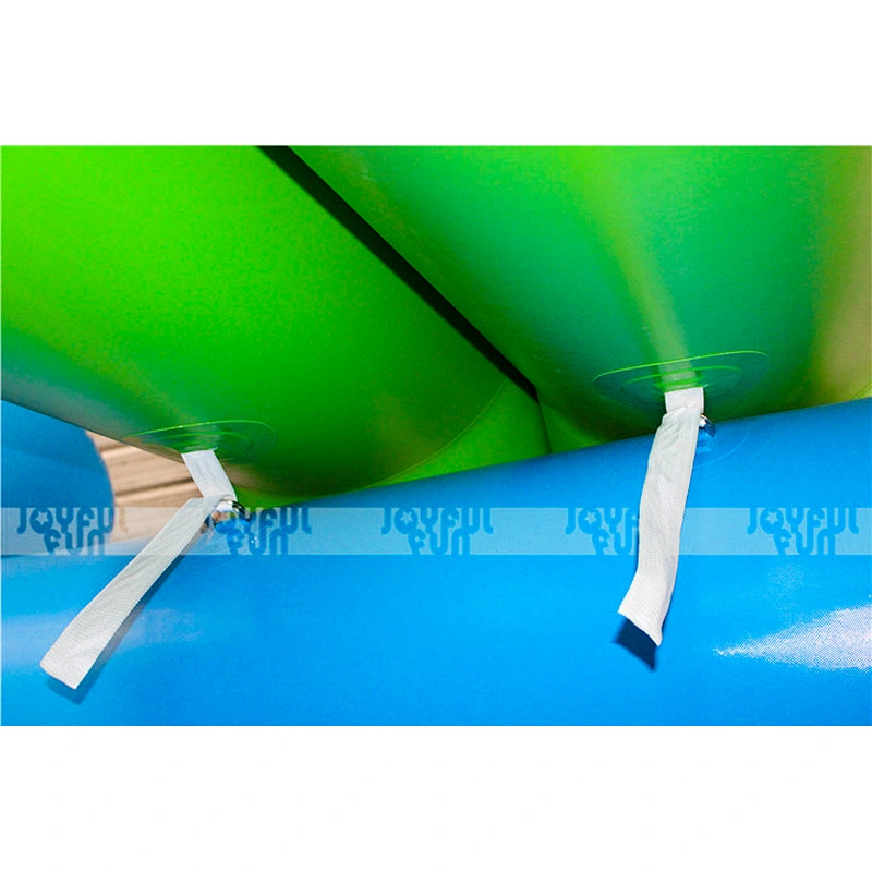 Commercial top grade inflatable water slide and jumping pillow game for amusement park inflatable water toys