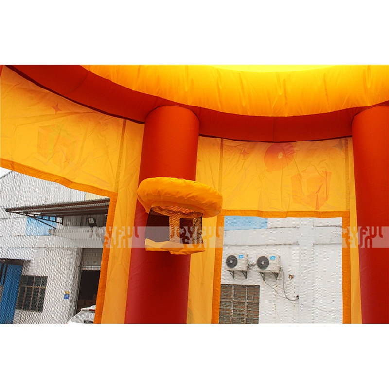 Factory price inflatable birthday cake inflatable bouncer house for party