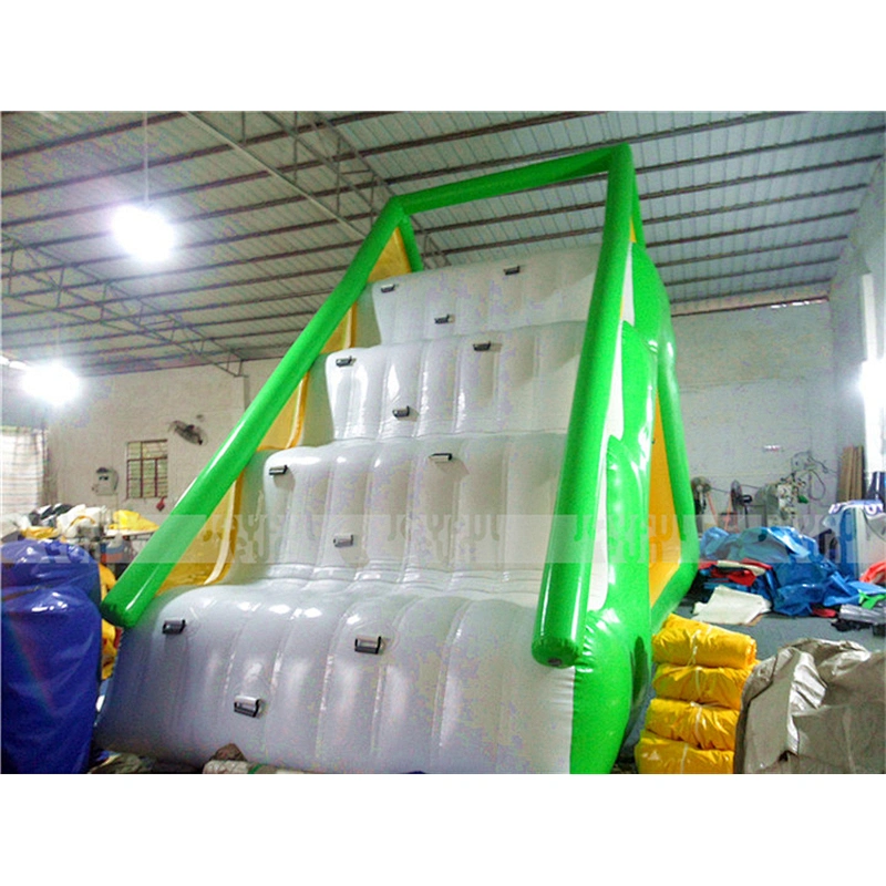 Outdoor Sports Equipment Climbing Wall Inflatable Water Slide for Aqua Park