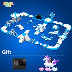 Joyful Fun Customized Water Park Popular Multi function Outdoor Large Inflatable Water Park for Sale