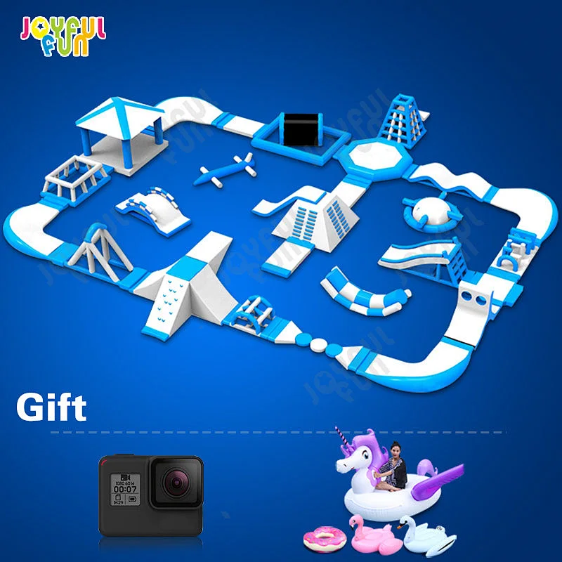 Joyful Fun Customized Water Park Popular Multi function Outdoor Large Inflatable Water Park for Sale