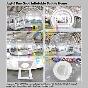 Joyful Fun High Quality Used Commercial Clear Outdoor Inflatable Transparent Bubble Tent