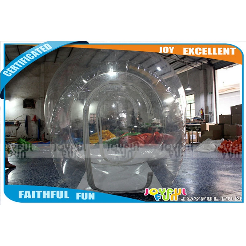 New Arrivals 2018 Customized design Inflatable clear PVC bubble ball dome tent toys for kids