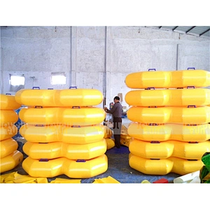 Factory direct sale inflatable swimming ring double swim ring for children