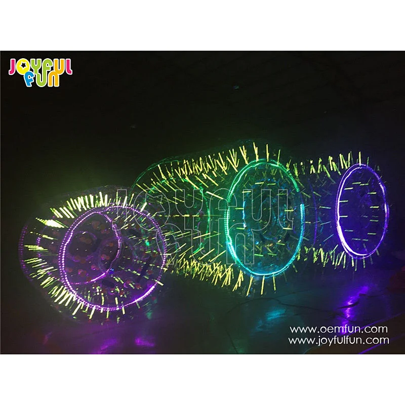 2019 hot sale high quality LED inflatable water walking roller for sale