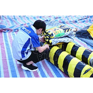 High Quality Outdoor Inflatable  Meltdown Wipeout Game