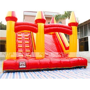 Commercial top quality inflatable dry slide bouncer game inflatable jumping game and toy for sale