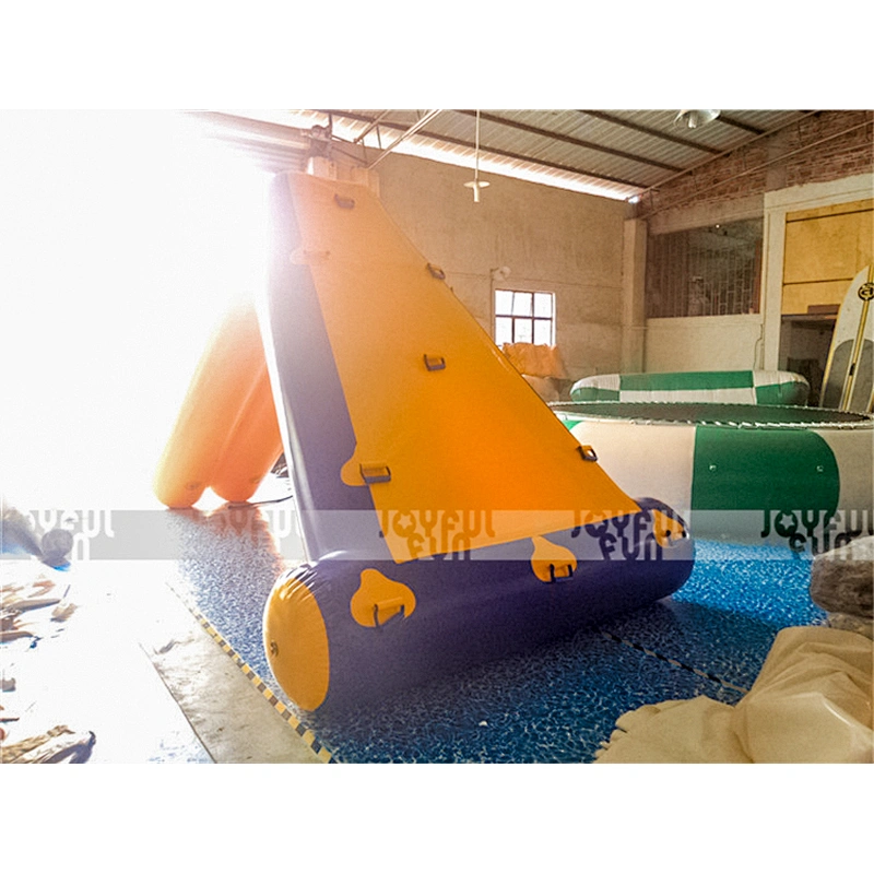 Custom summer water games inflatable floating tube slides