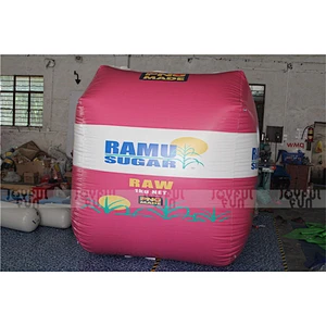 China factory popular design inflatable square box inflatable product for sale